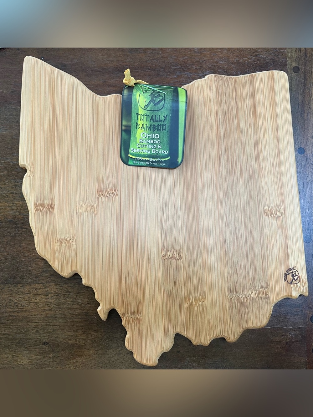 Ohio Bamboo Cutting & Serving Board - Natural